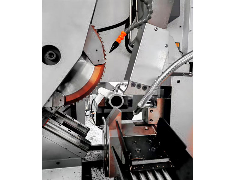 CNC120实心棒冷锯机